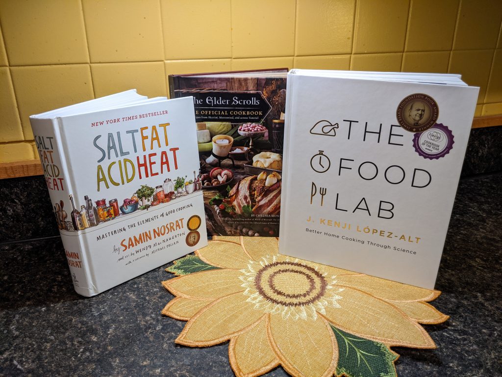 Several cookbooks